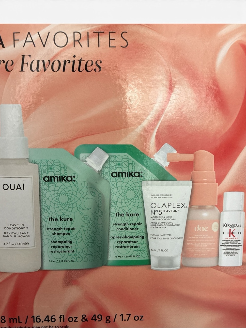 Sephora Favorites Wash Care Favorites Haircare Set NIB OUAI K18 Olaplex Amika - Picture 3 of 3